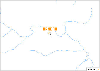 map of Wamena