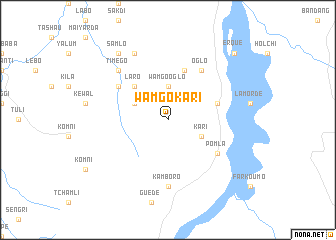 map of Wamgo-Kari