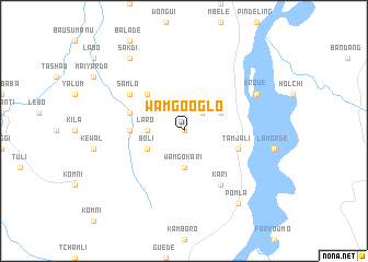 map of Wamgo-Oglo