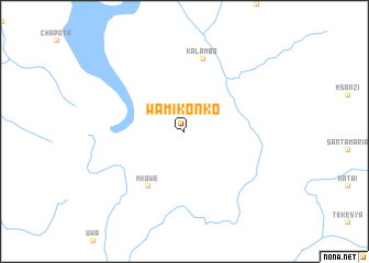 map of Wamikonko