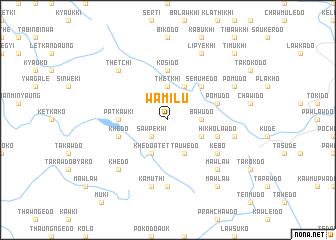 map of Wamilu