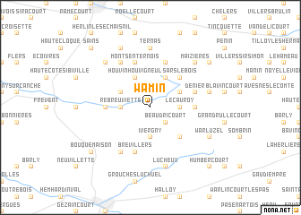 map of Wamin