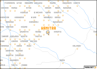 map of Wamitaa