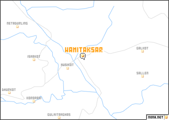 map of Wāmitaksār