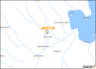map of Wamitin