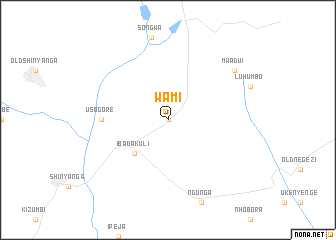 map of Wami