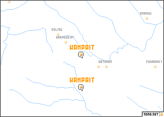 map of Wampait