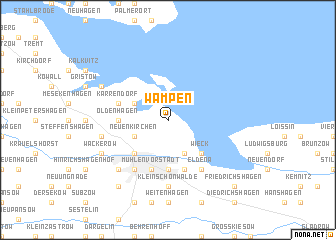 map of Wampen