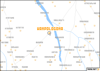 map of Wampologoma