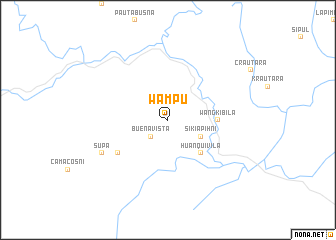 map of Wampú