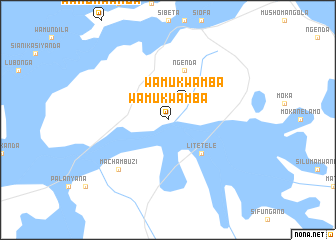 map of Wamukwamba