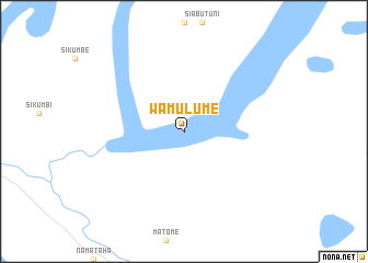 map of Wamulume