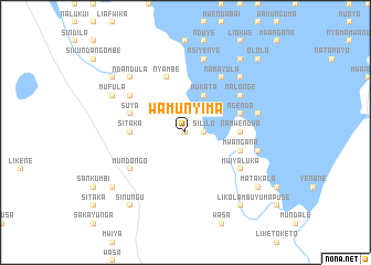 map of Wamunyima