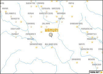 map of Wamuri