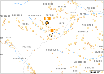 map of Wam