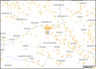 map of Wam