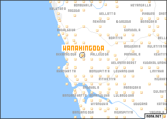 map of Wanahingoda