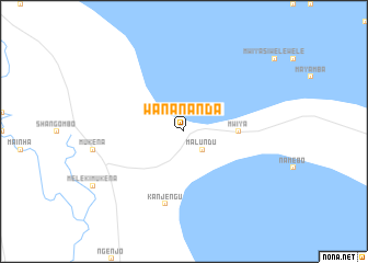 map of Wanananda