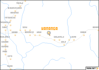 map of Wananga