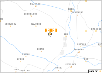 map of Wan\