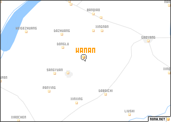 map of Wan\