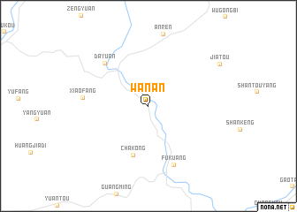 map of Wan\