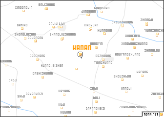 map of Wan\