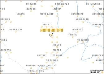 map of Wān Awknam