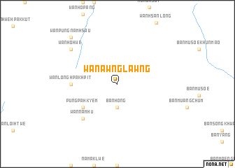 map of Wān Awnglawng