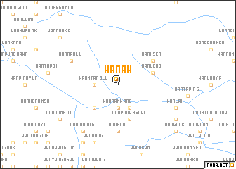 map of Wān Aw