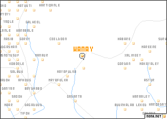 map of Wanay