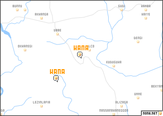 map of Wana