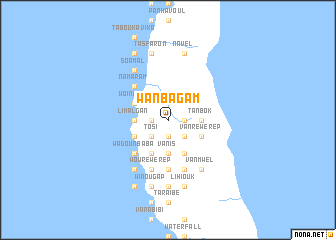 map of Wanbagam