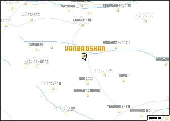 map of Wanbaoshan