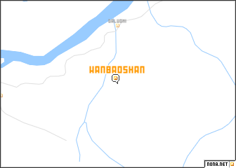 map of Wanbaoshan