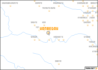 map of Wanbedaw