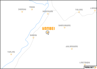 map of Wanbei