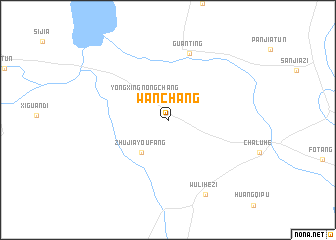 map of Wanchang