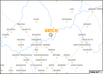 map of Wanchi