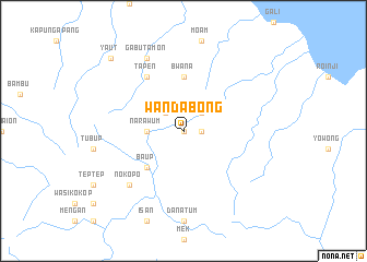map of Wandabong