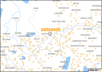 map of Wandahom