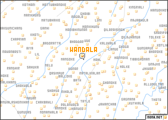 map of Wandāla