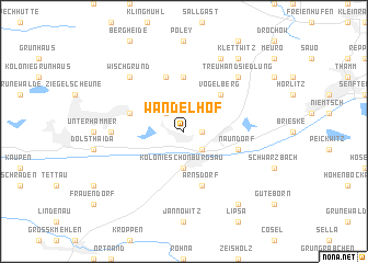 map of Wandelhof