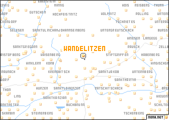 map of Wandelitzen