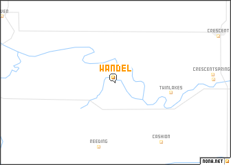 map of Wandel