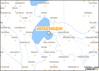 map of Wandé Nadoum