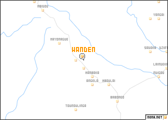 map of Wanden