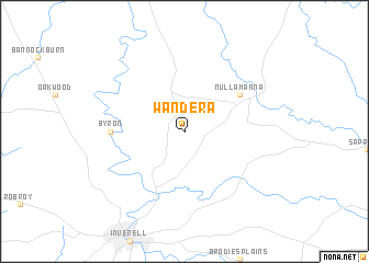 map of Wandera