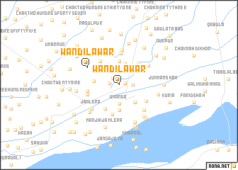 map of Wān Dilāwar