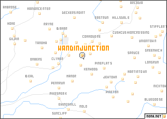 map of Wandin Junction